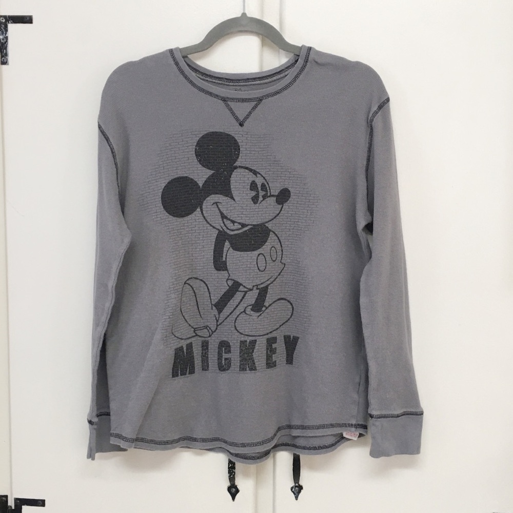 Disney Store Mickey Mouse Thermal Tee Shirt